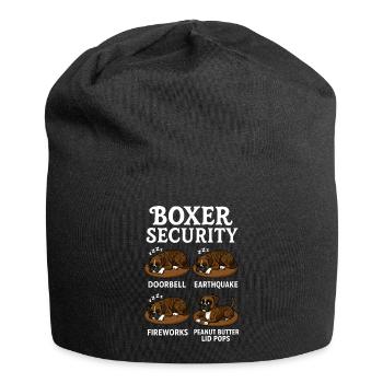 Boxer - Jersey Beanie - black - Front