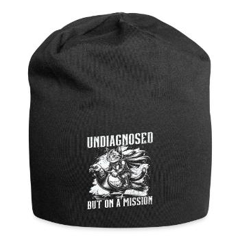 Undiagnosed, but something - Jersey Beanie - black - Front