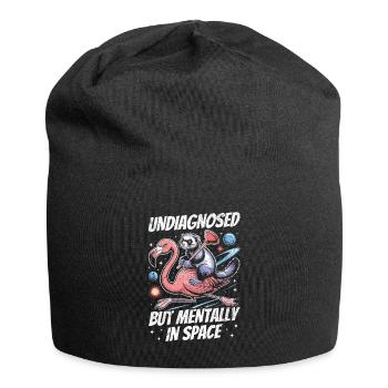 Undiagnosed, but something - Jersey Beanie - black - Front