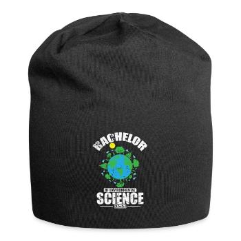 Bachelor of Environmental Science Umweltschutz - Jersey-Beanie - Schwarz - Vorne