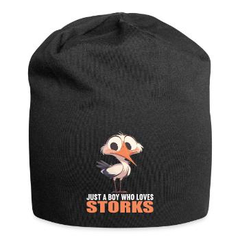 Storks Stork - Jersey Beanie - black - Front