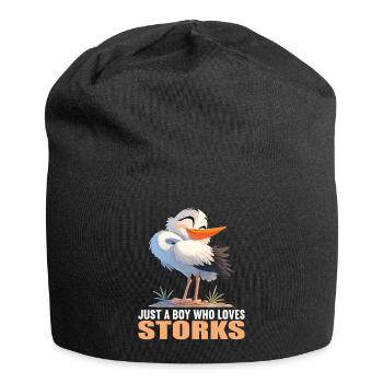 Storks Stork - Jersey Beanie - black - Front