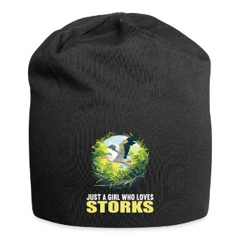 Storks Stork - Jersey Beanie - black - Front