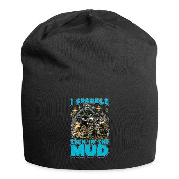 Mud Racing I Sparkle Even In The Mud Motorsport - Jersey Beanie - black - Front