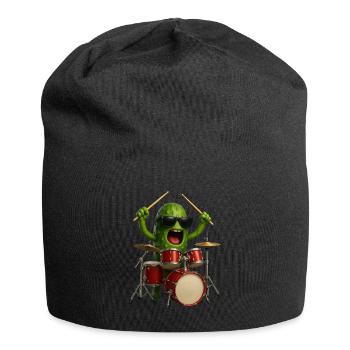 Spice Pumpkin Drums - Jersey Beanie - black - Front