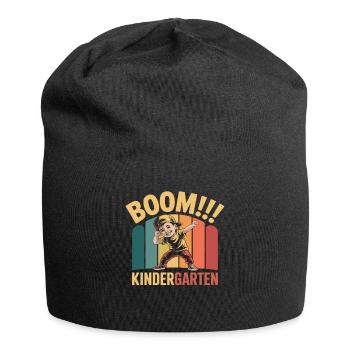 Funny Kindergarten Dab Design for Kids - Jersey Beanie - black - Front