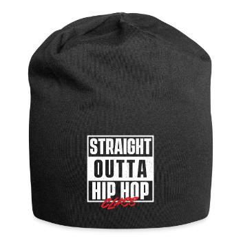 Straight Outta Hip Hop Classe Old School Vibes Rap - Bonnet en jersey - noir - Devant