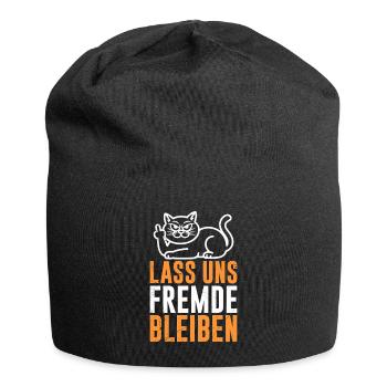 Majorque LET’S STAY STRANGERS Fun - Bonnet en jersey - noir - Devant