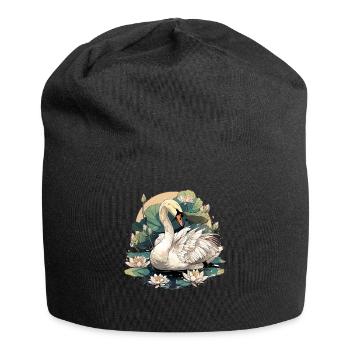 Swans Swan - Jersey Beanie - black - Front