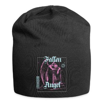 Celestial Angel Illustration - Jersey Beanie - black - Front