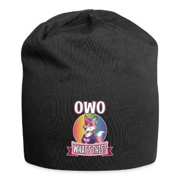 OwO What's This? - Jersey-Beanie - Schwarz - Vorne