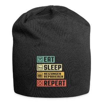 Heating Engineer Heating Construction Plumber Plumber - Jersey Beanie - black - Front