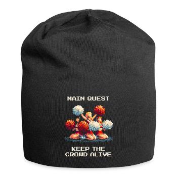 Main Quest: Keeping the Audience Awake | Cheerleading - Jersey Beanie - black - Front
