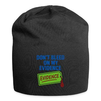 Chimiste médico-légal, Laboratoire criminel, Toxicologie - Bonnet en jersey - noir - Devant