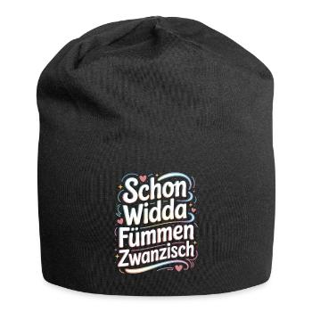 Widda Fümmen Zwanzisch fête déjà ses 50 ans - Bonnet en jersey - noir - Devant