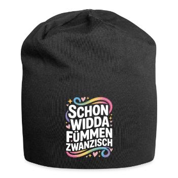 Widda Fümmen Zwanzisch fête déjà ses 50 ans - Bonnet en jersey - noir - Devant