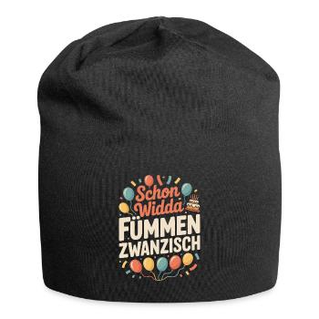 Widda Fümmen Zwanzisch fête déjà ses 50 ans - Bonnet en jersey - noir - Devant