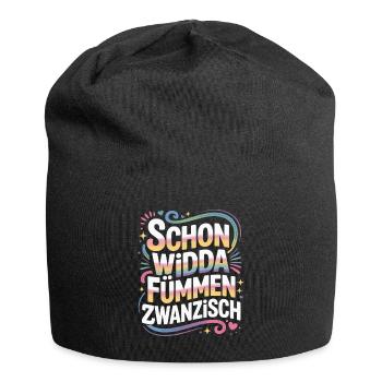 Widda Fümmen Zwanzisch fête déjà ses 50 ans - Bonnet en jersey - noir - Devant