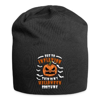 Funny Inflation Halloween Odds - Jersey Beanie - black - Front