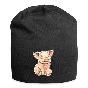 Porc Porcelet - Bonnet en jersey - noir - Devant