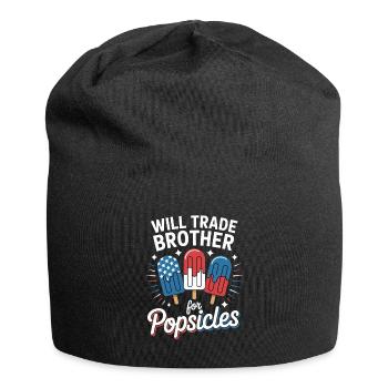  Trade Brother for Popsicles Independence Day 4th - Jersey-Beanie - Schwarz - Vorne