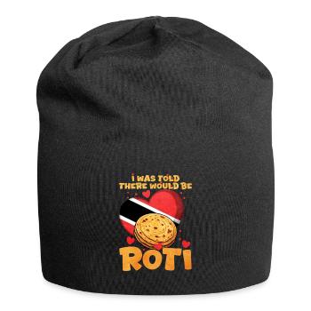 Roti de Trinité-et-Tobago - Bonnet en jersey - noir - Devant