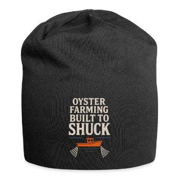 Huîtres Oster Farmers Coastal Saltwater Crew Crustacés - Bonnet en jersey - noir - Devant