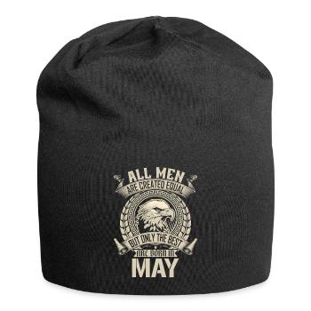 Conception de l'hymne de mai de Eagle Loyalty - Bonnet en jersey - noir - Devant
