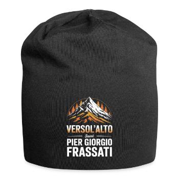 Verso L Alto Saint Pier Giorgio Frassati - Jersey Beanie - black - Front