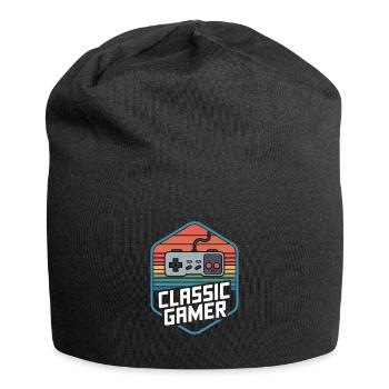 Classic Gamer Retro Controller Nostalgia - Jersey Beanie - black - Front