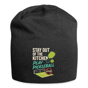 I'm an electrician, of course I drink - Jersey Beanie - black - Front