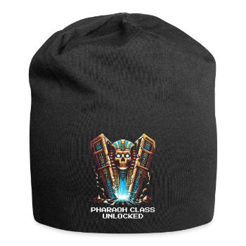 Pharaoh Class Unlocked | Egypt, RPG - Jersey Beanie - black - Front