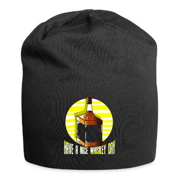 Whiskey Saying Whiskey Drinker Whiskey Lovers - Jersey Beanie - black - Front