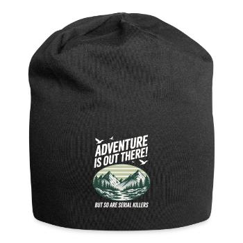 Adventure Is Out There Serial Killers - Jersey Beanie - black - Front