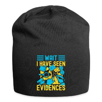 Forensic Science Major Have Seen Evidences - Jersey Beanie - black - Front