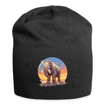 Mammouths Mammouth - Bonnet en jersey - noir - Devant