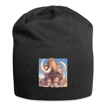 Mammouths Mammouth - Bonnet en jersey - noir - Devant