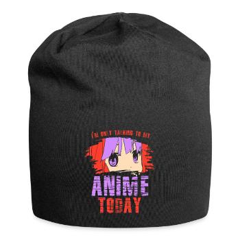 Anime Manga Otaku Kawaii Japan Cosplay Comic - Jersey Beanie - black - Front