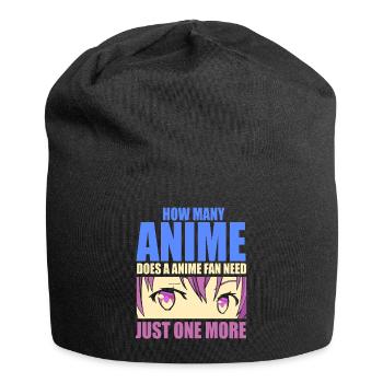 Anime Manga Otaku Kawaii Japan Cosplay Comic - Jersey Beanie - black - Front