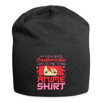 Anime Manga Otaku Kawaii Japan Cosplay Comic - Jersey Beanie - black - Front