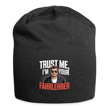 Driving instructor Driving school Cool driving instructor - Jersey Beanie - black - Front