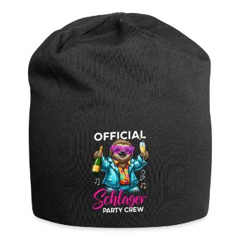 Official Schlager Party Crew - Jersey-Beanie - Schwarz - Vorne