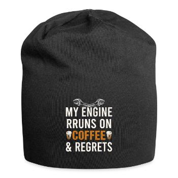 Génie mécanique Ingénieur mécanique - Bonnet en jersey - noir - Devant