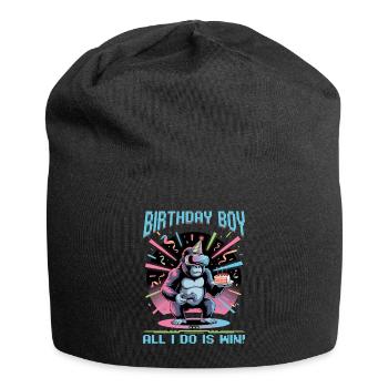 Birthday Gamer VR - Jersey-Beanie - Schwarz - Vorne