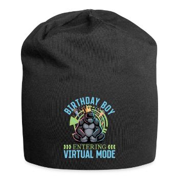 Birthday Gamer VR - Jersey-Beanie - Schwarz - Vorne