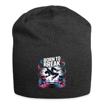 Streetdance Beat – Urban DJ Musik Design - Jersey-Beanie - Anthrazit - Vorne