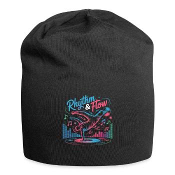 Streetdance Beat – Urban DJ Music Design - Bonnet en jersey - noir - Devant