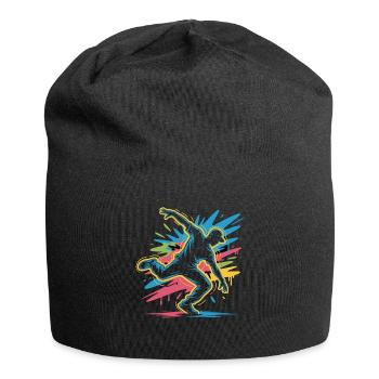 Streetdance Beat – Urban DJ Music Design - Bonnet en jersey - noir - Devant