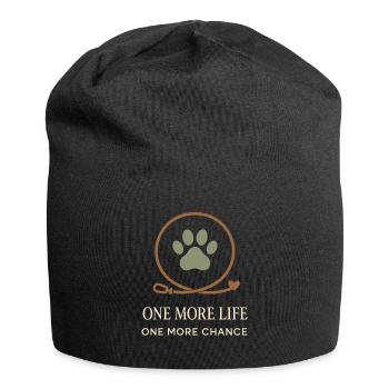 Shelter Employee, Animal Rescue Volunteer - Jersey Beanie - black - Front