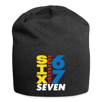 Six Sept, 67 - Bonnet en jersey - noir - Devant